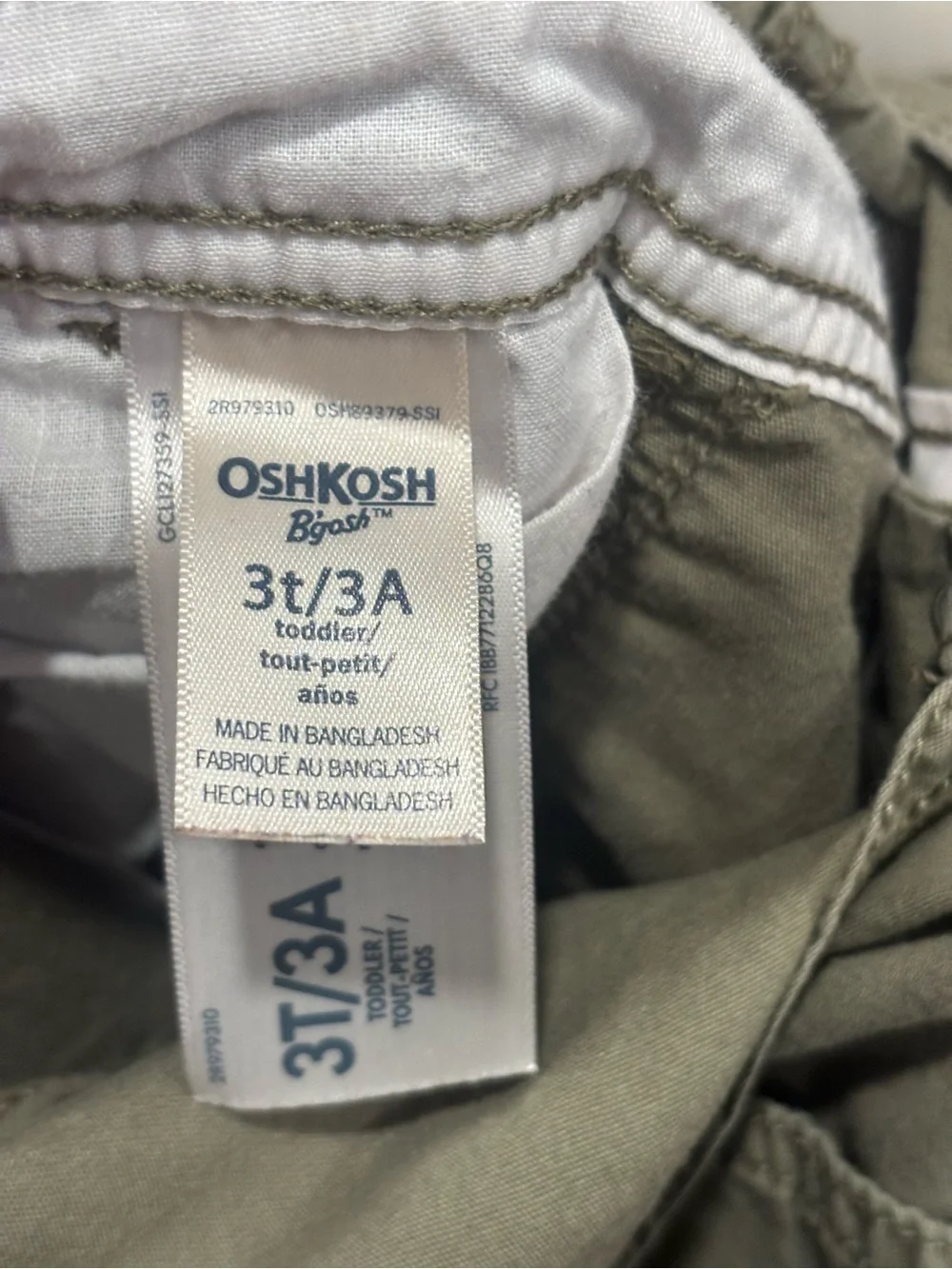 OshKosh Bgosh classic olive
